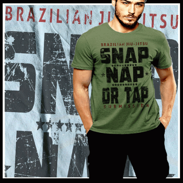 Snap Nap Or Tap MMA T-Shirt