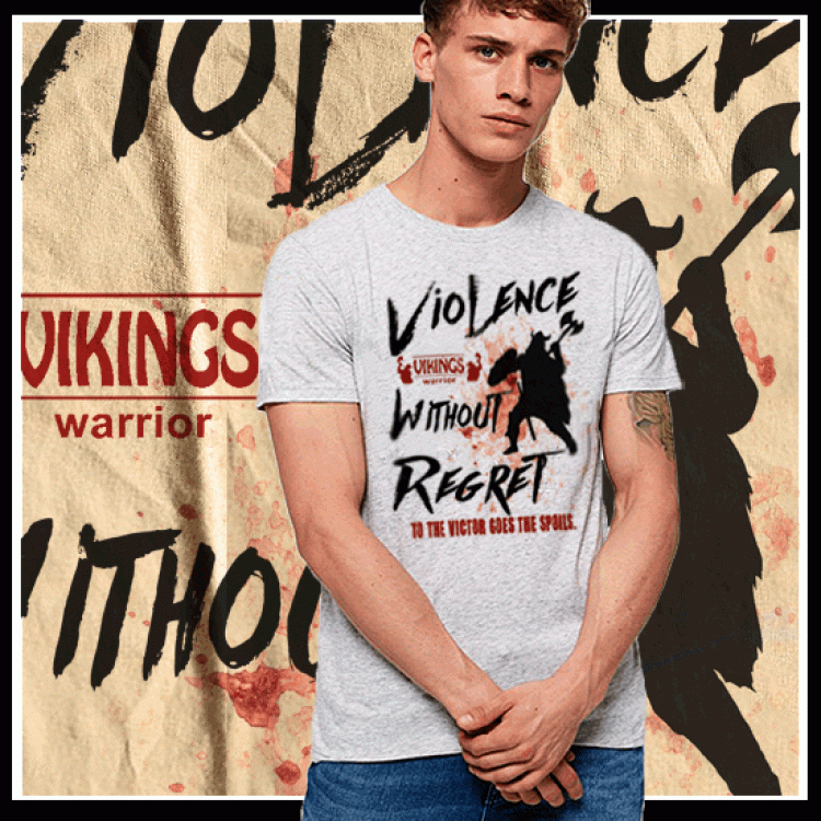 Violence Without Regret Viking T-Shirt