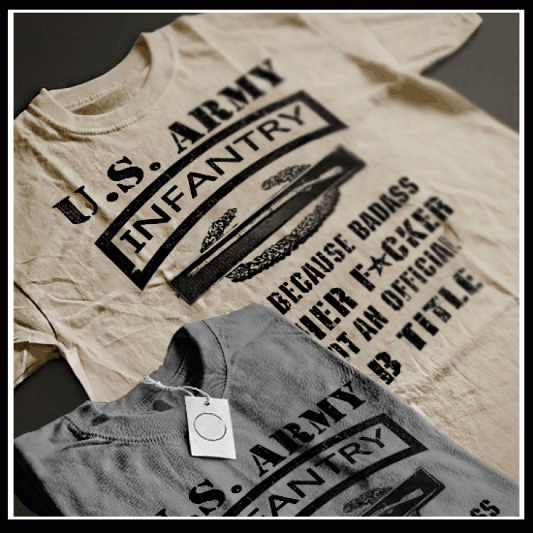 US Army 11 Bravo Expert Infantry Badge T-Shirt