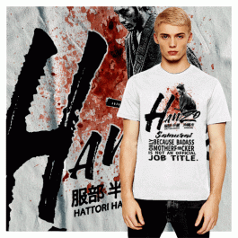 Hattori Hanzo Swordsman t-shirt