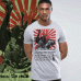 Samurai T-shirt Rising Sun Warrior On Horseback Cotton Tee Samurai T-shirt Rising Sun Warrior On Horseback Cotton Tee