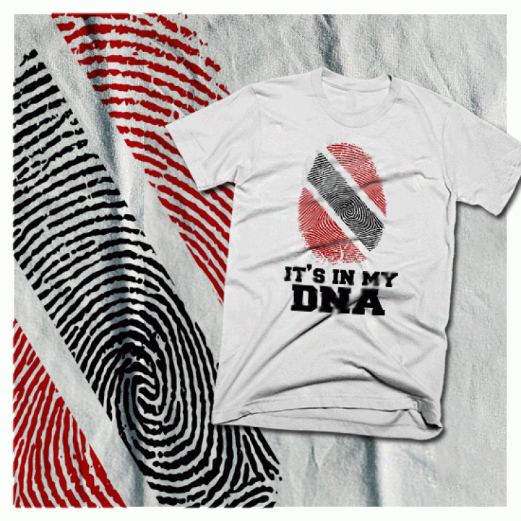 Trinidad DNA Fingerprint t-shirt