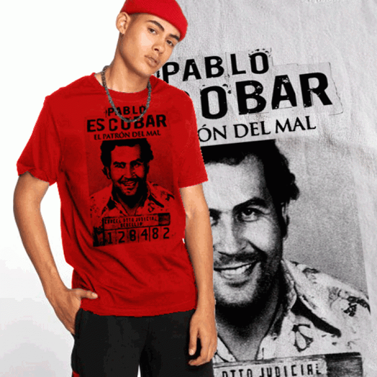 Pablo Escobar Medellin Mugshot Picture T-Shirt