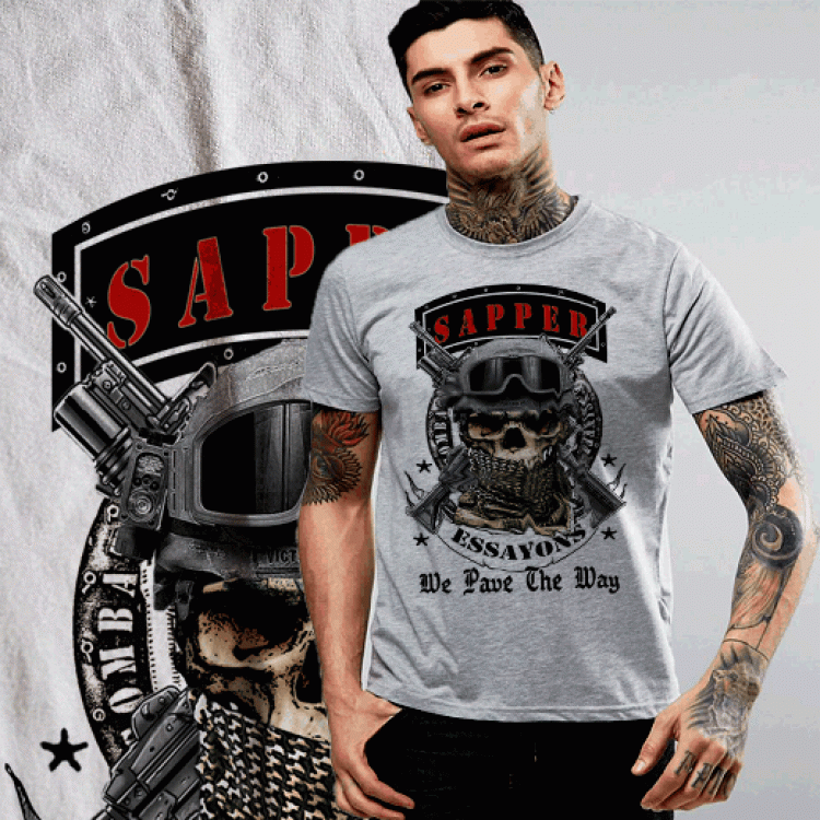 Army Sapper Combat Engineer T-Shirt
