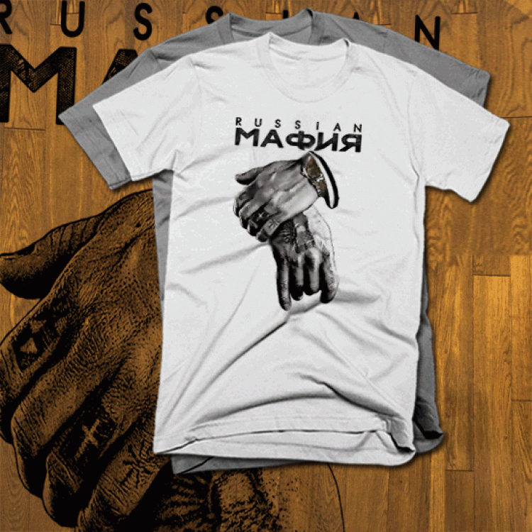 Russian Mafia Hands Tattoo t-shirt