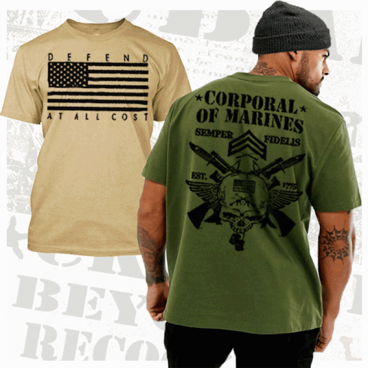 Corporal of Marines CPL Rank T-Shirt