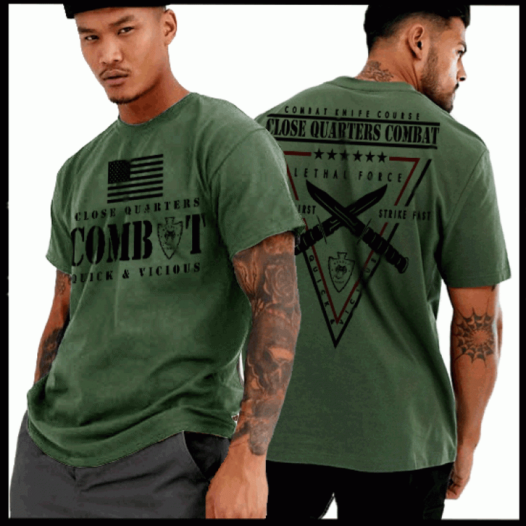 USMC Combat Knife T-Shirt