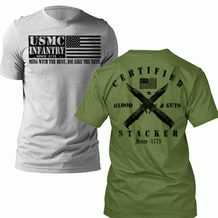 USMC 0311 Infantry Stacker T-Shirt