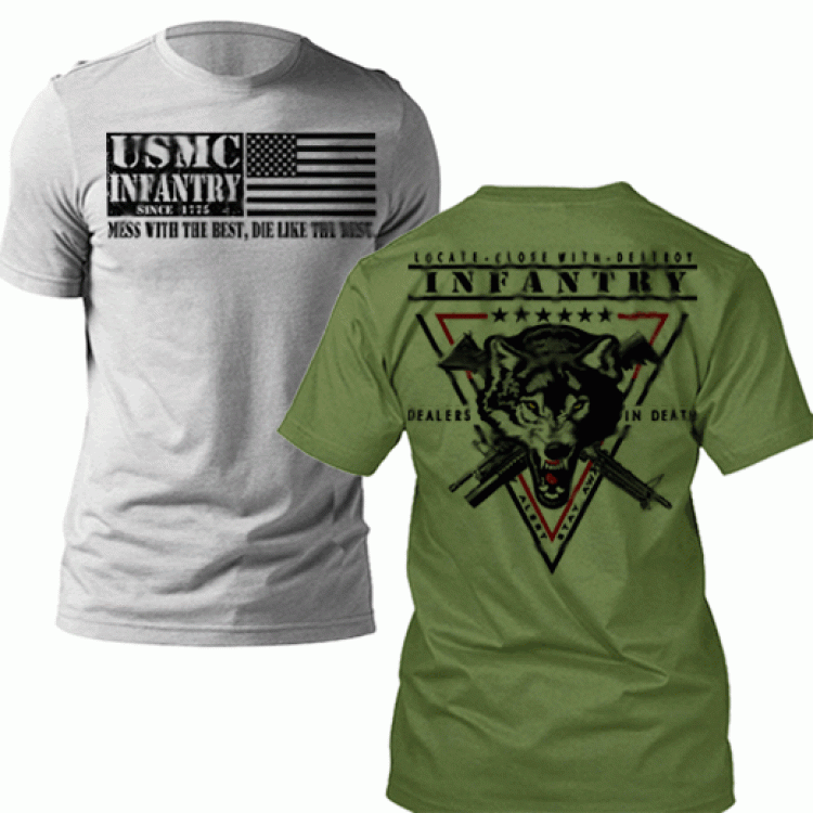 USMC 0311 Infantry Wolfpack T-Shirt