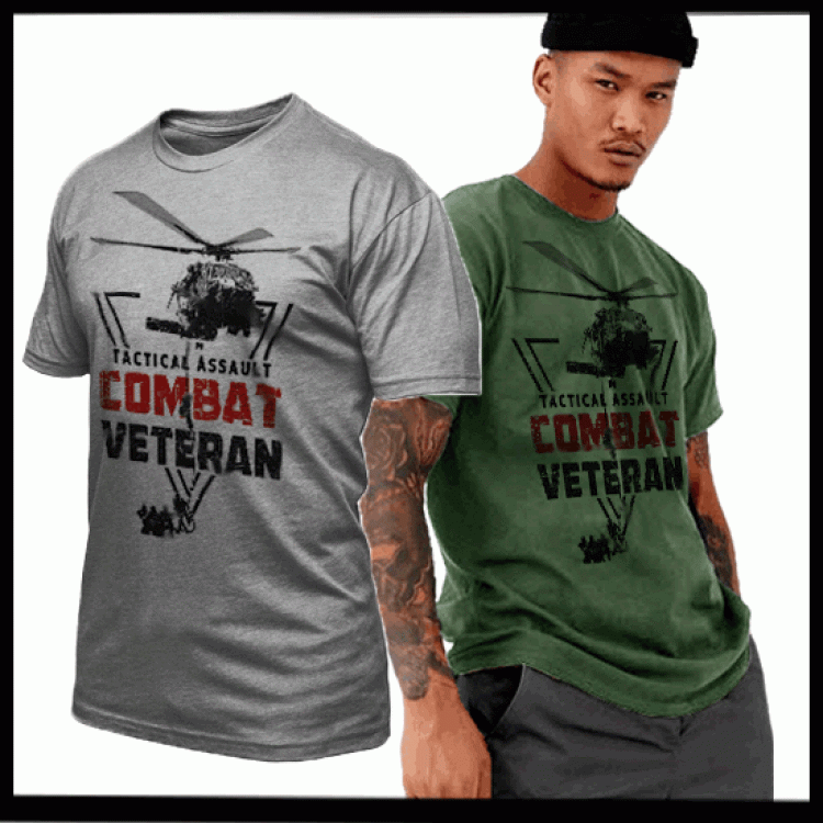 Air Assault Combat Veteran T-Shirt