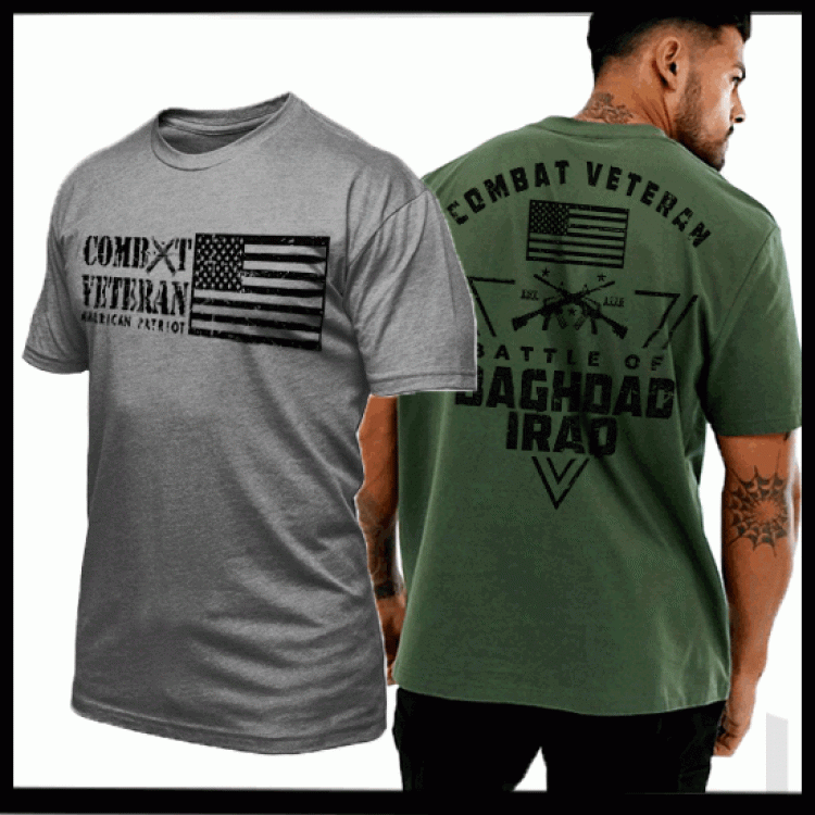 Baghdad Iraq Combat Vet T-Shirt