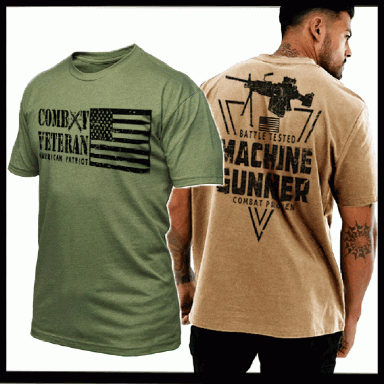 Machine Gunner T-Shirt 