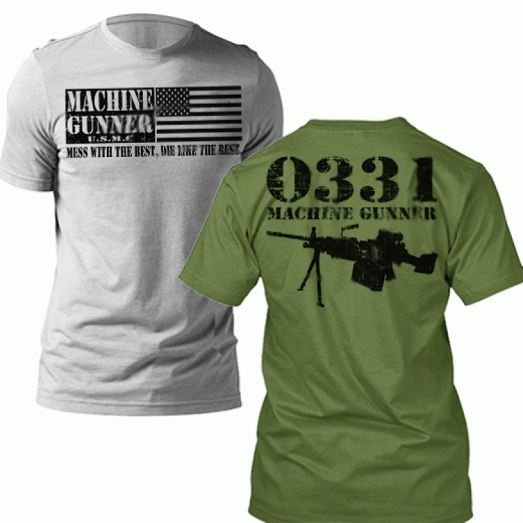 USMC 0331 Machine Gunner T-Shirt