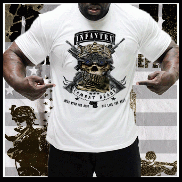 Infantry T-Shirt Night Vision Goggle