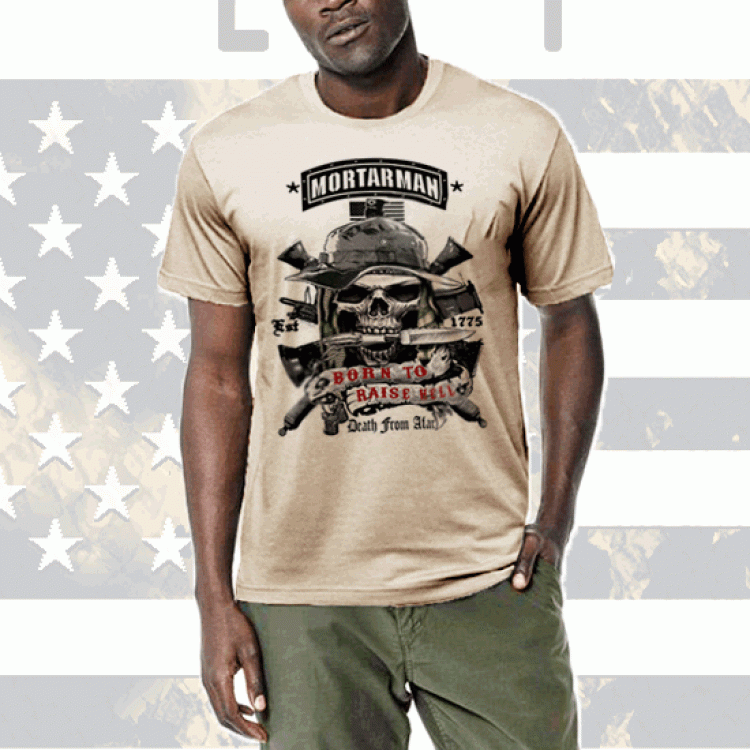 Military Mortarman T-Shirt