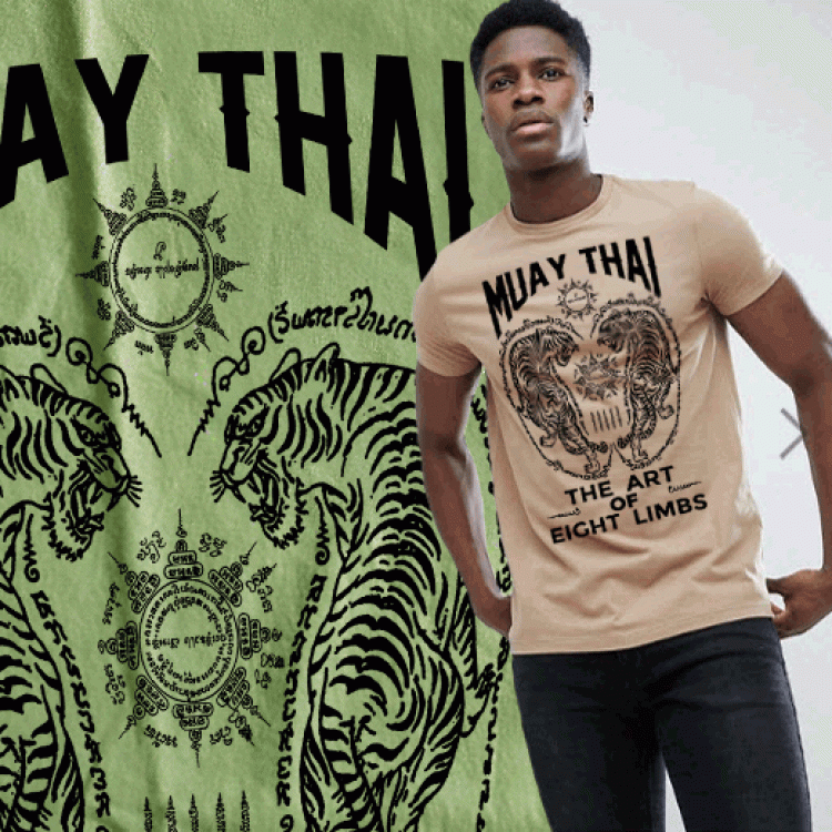 Muay Thai Twin Tigers Yak Sant t-shirt