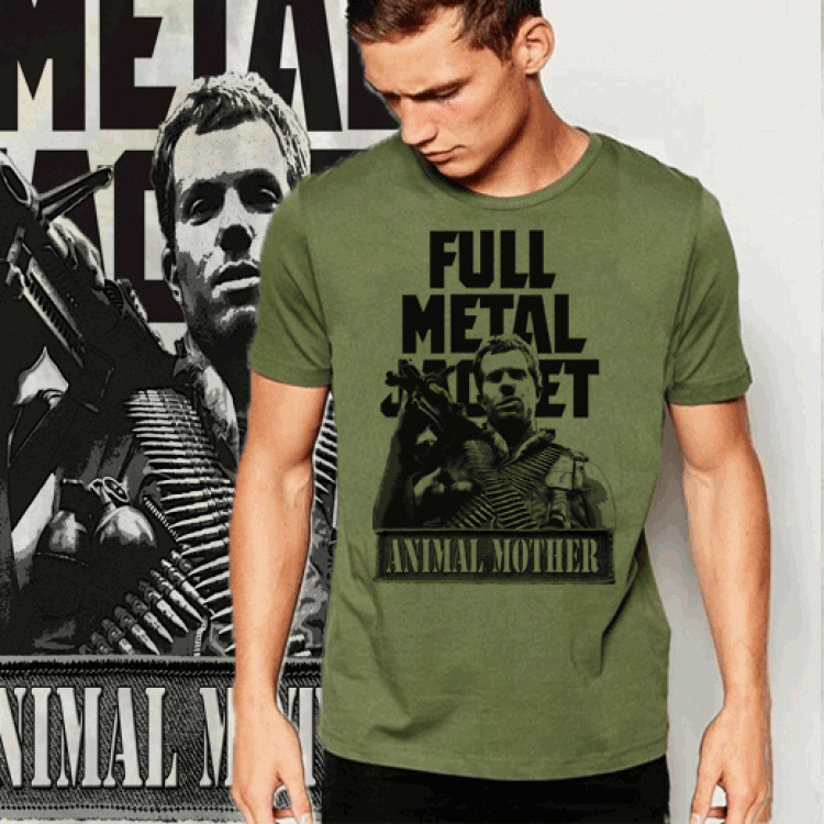 USMC Infantry 0311 Animal Mother Full Metal Jacket T-Shirt