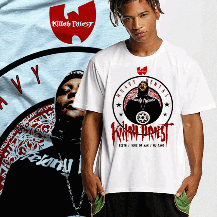 Killah Priest Heavy Mental Hip Hop T-Shirt