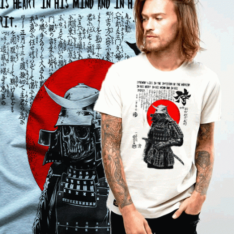 Samurai Blade Of The Immortal Bushido Warrior T-Shirt