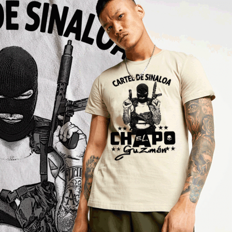 El Chapo Guzman Sinaloa Cartel Hitman T-Shirt