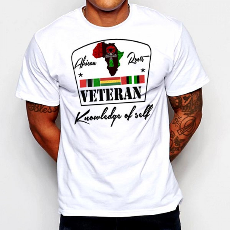 African roots knowedge of self t-shirt