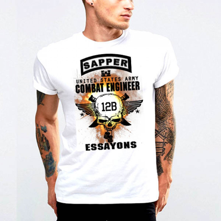 Combat Engineer Sapper T-Shirt 