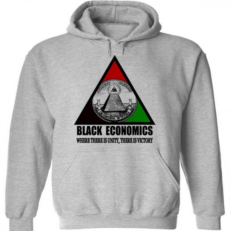 Black Economics T-Shirt unity is victory tee