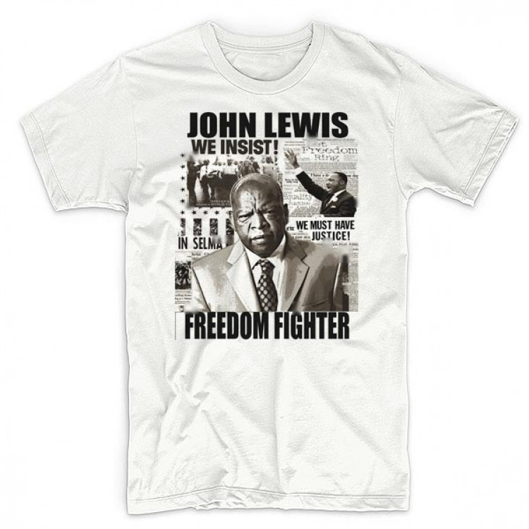 John Lewis T-Shirt Selma march Civil Rights Activist Tee