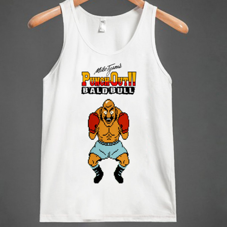 Mike Tyson Punchout Retro Bald Bull T-Shirt