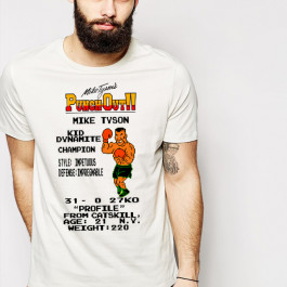Mike tyson punchout boxing stats t-shirt