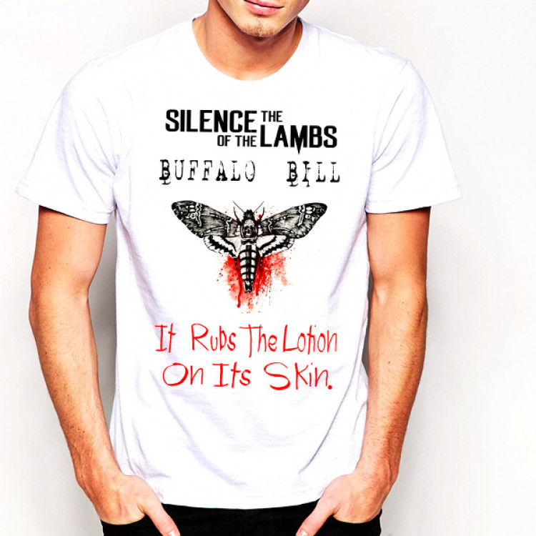 Silence of the lambs moth T-Shirt Hannibal lecter tee