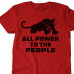 Huey P Newton T-Shirt Power To The People Tee