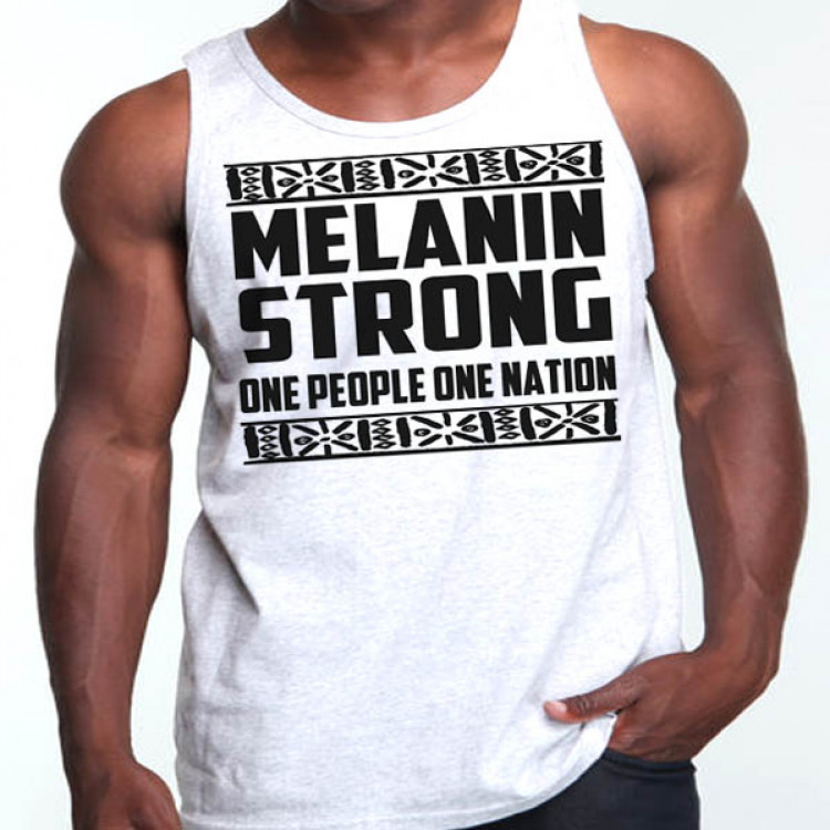 Melanin Strong T-Shirt Africa one people one nation