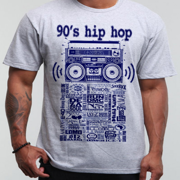 Dj stretch armstrong east coast hip hop mix tape t-shirt