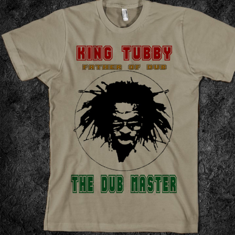 King tubby reggae t-shirt father of dub