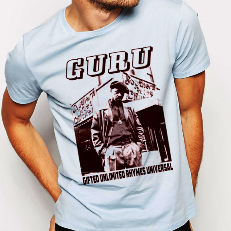 Brooklyn hip hop legend Guru T-Shirt