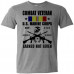 USMC Combat Ribbon T-Shirt Earned Never Given Campaign Ribbon