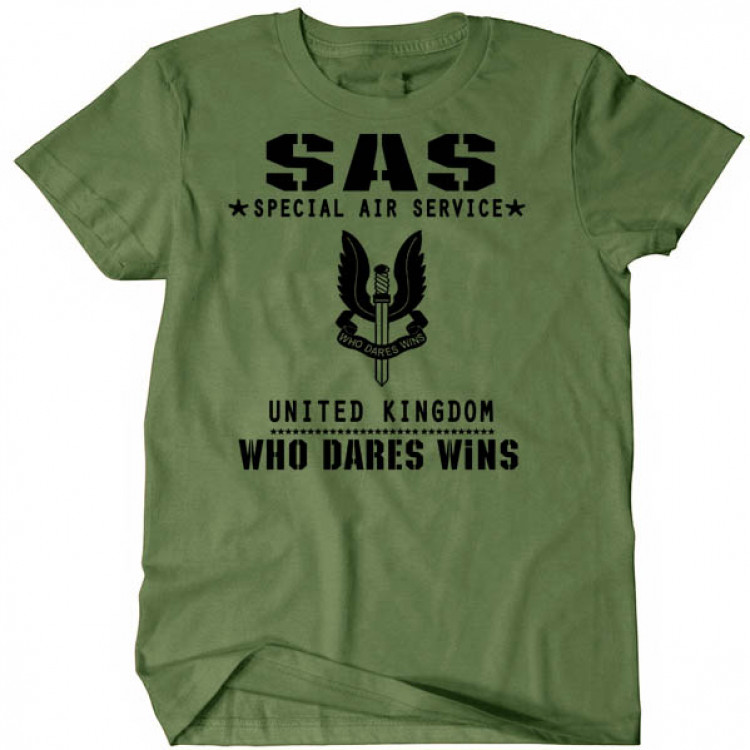 British SAS T-Shirt United Kingdom Special Air Service