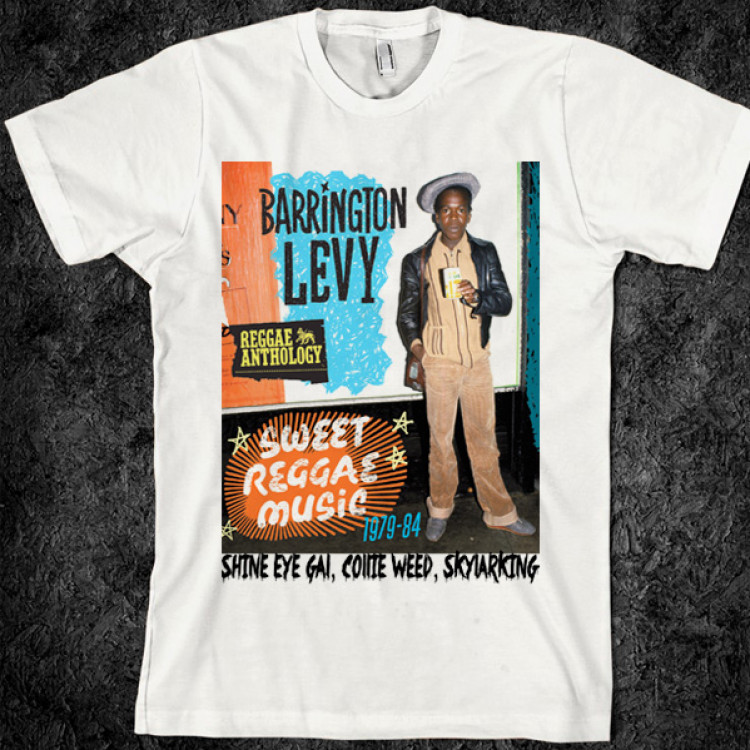Barrington levy reggae music t shirt