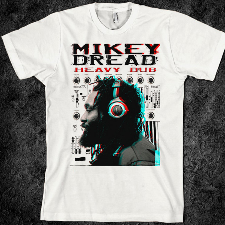 Mikey dread jamaican dubplate t-shirt
