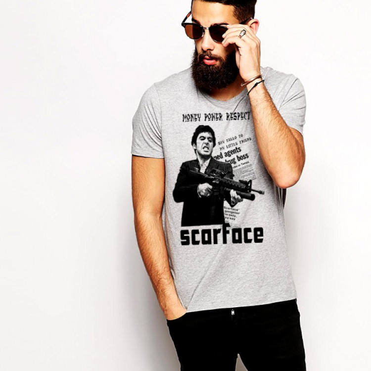 Scarface t-Shirt Say hello to my little friend