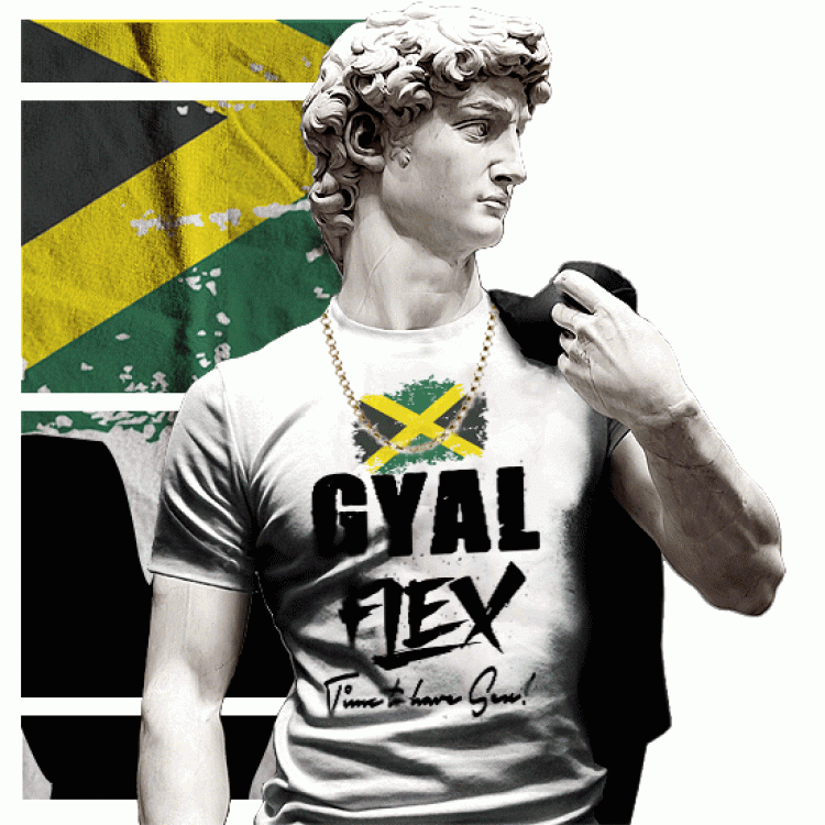 Yardie T-shirt Gyal Flex
