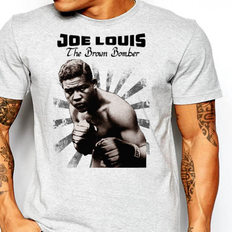 Joe Louis T-Shirt The Brown Bomber retro Tee
